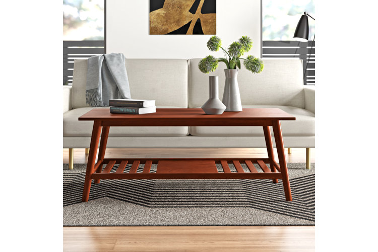 Amherst mid century modern coffee deals table